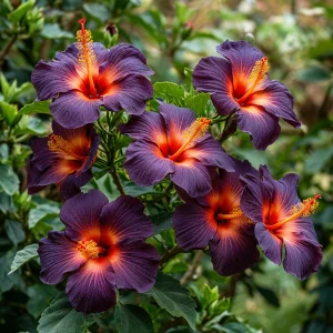 Гибискус Вивида Флэр купить по цене от 279р. в интернет-магазине «Посадика» с доставкой почтой в в Кушвае и по всей России – [изображение №1].